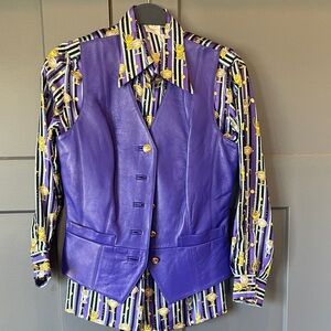 Escada VINTAGE Blouse and Vest🌺